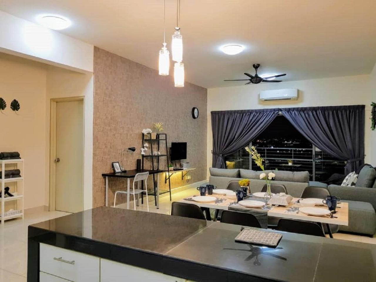 Puchong 8-12 Pax 5Min Lrt Cozy Apartment Ioi Mall 外观 照片